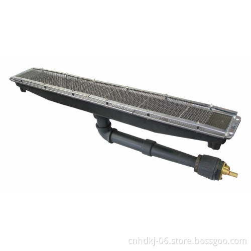 Using infrared gas burners HD262 to preheat oven 350 degrees